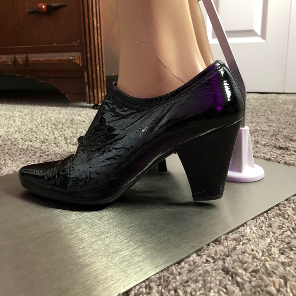 Authentic Prada Patent Leather Booties - Picture 4 of 13